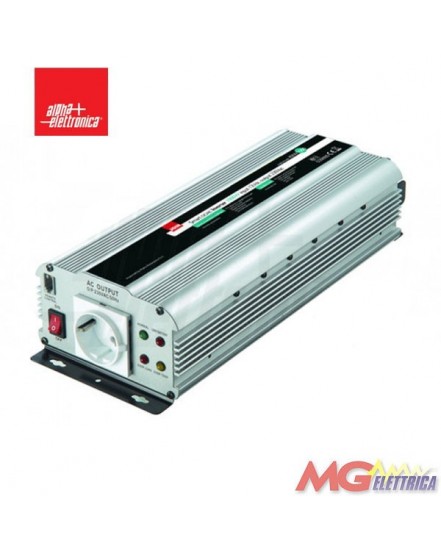 Inverter 1000W Ingresso: 12Vdc , Uscita: 230Vac